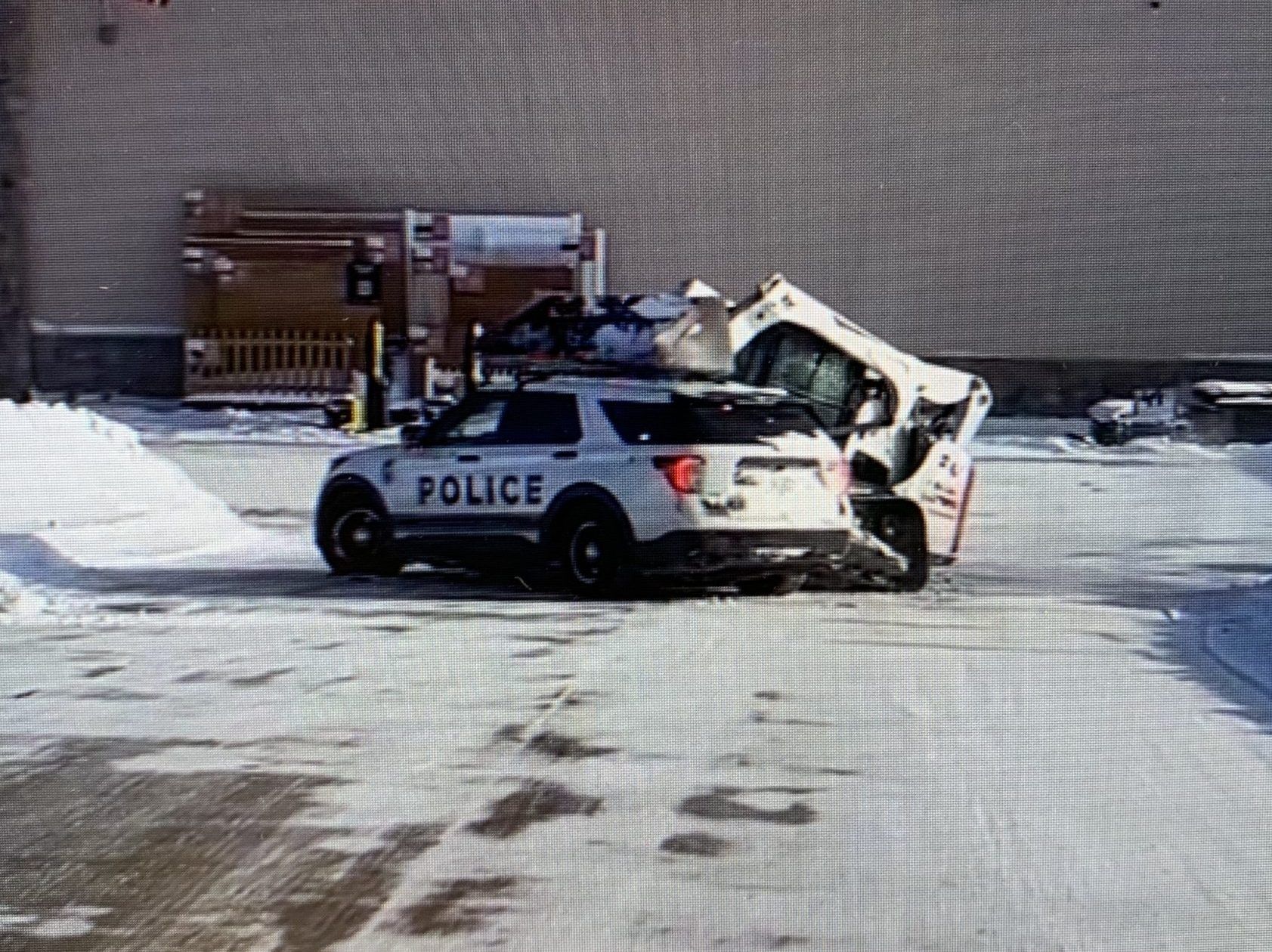Get A Load Of This Guy Playing Bumper Cars At Home Depot In Nebraska